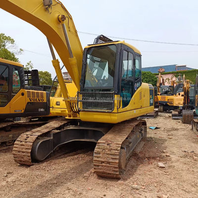 Использованный экскаватор Komatsu PC160 16 тонн Гидравлический экскаватор для полёта оригинальный гидравлический клапан