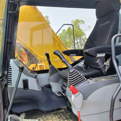 Использованный экскаватор Komatsu PC160 16 тонн Гидравлический экскаватор для полёта оригинальный гидравлический клапан