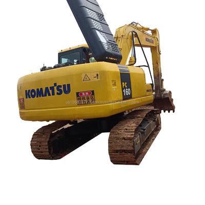 Использованный Komatsu PC160 гидравлический экскаватор 16 тонн экскаватор с 0-2000 рабочими часами