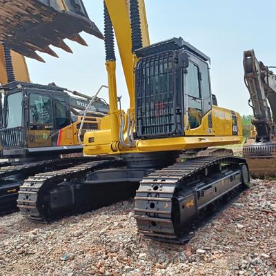 45-тонный японский экскаватор Komatsu PC450 с оригинальным гидравлическим клапаном