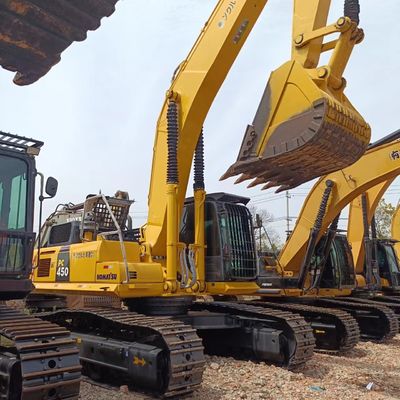 Использованный экскаватор Komatsu PC450 Гидравлический экскаватор 270кВ 2М3 емкость ведра