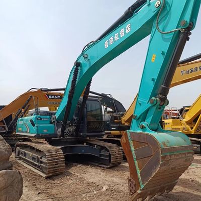 SK75 Использованные экскаваторы Kobelco с емкостью ведра 1,6 м3 и оригинальным гидравлическим насосом
