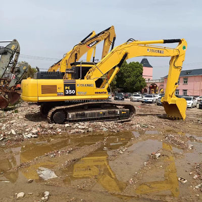 Использованный экскаватор Komatsu PC350 35 тонн Crawler Гидравлический экскаватор с емкостью 0.3M3