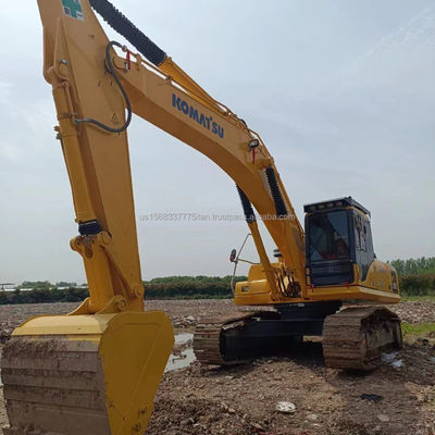 Использованный экскаватор Komatsu PC350 35 тонн Crawler Гидравлический экскаватор с емкостью 0.3M3