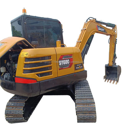 2016 Использованный экскаватор Sany Sy60c Pro Crawler на 6тонном мини экскаваторе Sany60c Sany35u