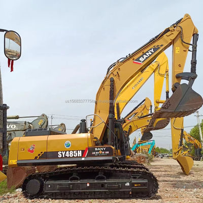 SANY SY485H Crawler Excavator с емкостью ведра 2,23m3 и оригинальным гидравлическим клапаном