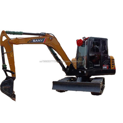 Экскаватор SANY SY60C с отличной эффективностью и хорошими характеристиками 0-2000 рабочих часов