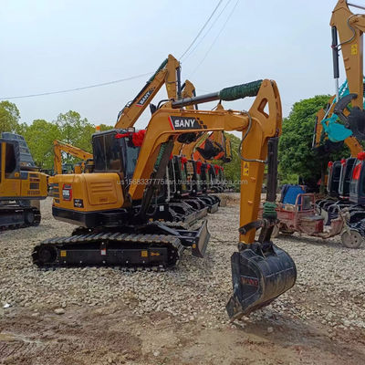 Sany SY60C экскаватор 6TON рабочая масса Низкий рабочий час и отличные характеристики