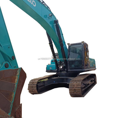 Экскаватор KOBELCO SK350 с небольшим рабочим временем и гидравлической строительной машиной