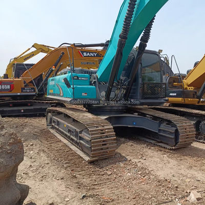 Экскаватор KOBELCO SK350 с небольшим рабочим временем и гидравлической строительной машиной