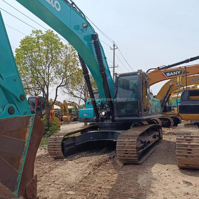 Экскаватор KOBELCO SK350 с небольшим рабочим временем и гидравлической строительной машиной