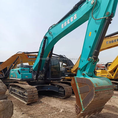 Экскаватор KOBELCO SK350 с небольшим рабочим временем и гидравлической строительной машиной