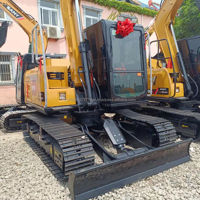 Экскаватор SANY Sy95c с оригинальным гидравлическим клапаном и гидравлическим насосом ISUZU Kawasaki
