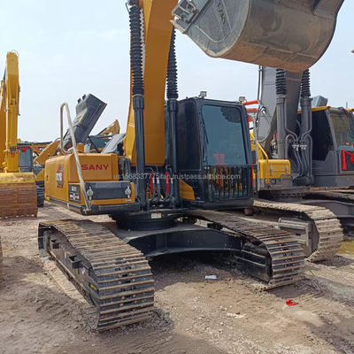 Использованный экскаватор Sany SY215C с емкостью ведра 1,2 м3 и оригинальным гидравлическим клапаном