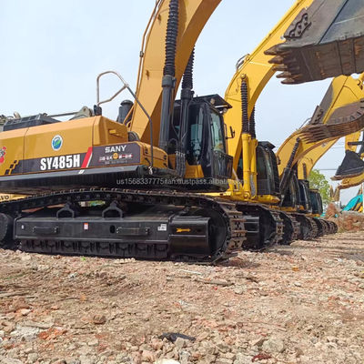 2016 SANY SY485H Использованный большой экскаватор в отличном состоянии с низким рабочим временем