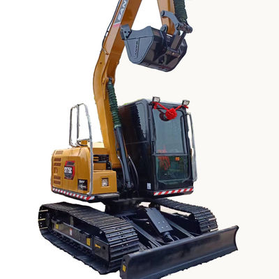 Отличная рабочая производительность Sany SY75C Pro экскаватор Использованные экскаваторы на мощности 41.1kw