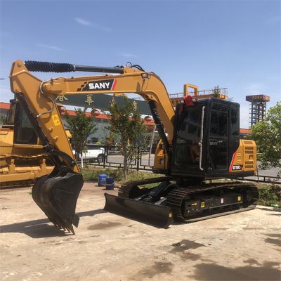 SANY SY75C Pro экскаватор 7 тонн рабочая масса оригинальный гидравлический насос и используемый блок