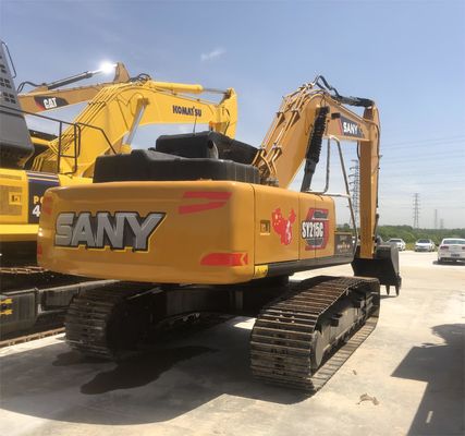 Использованный экскаватор Sany SY215C с оригинальным гидравлическим клапаном и 0-2000 рабочих часов