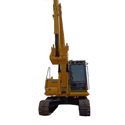 Экскаватор Komatsu PC130 с оригинальным гидравлическим цилиндром и хорошим рабочим состоянием