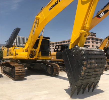 Япония Использовано экскаватор Komatsu PC450-7 с оригинальным двигателем и гидравлической системой
