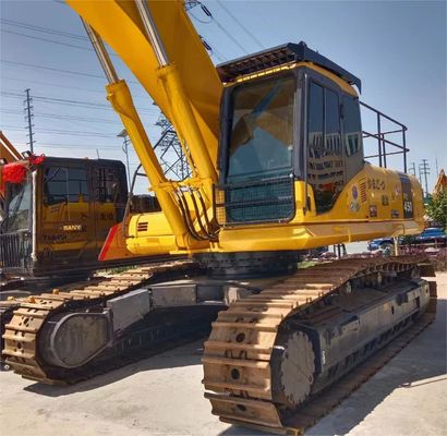 48-тонный экскаватор Komatsu PC450 Использованная гидравлическая ползающая машина с низкими затратами на обслуживание