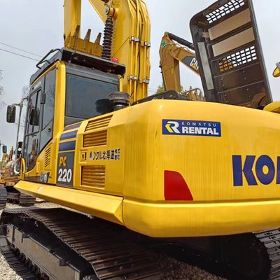 Быстрая доставка 22-тонного экскаватора Komatsu PC220 с 0-2000 рабочими часами из Японии