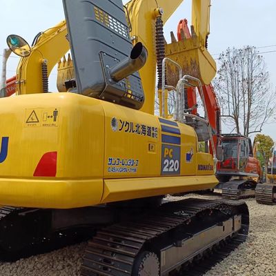 Использованный экскаватор Komatsu PC220 с рабочими часами 0-2000 и рабочей массой 22 тонны