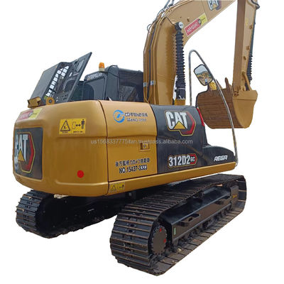 CAT 312D2GC Использованная экскаваторная машина 13000 KG для строительства с ползучей машиной для тяжелых условий