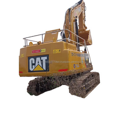 Широко используемый экскаватор Caterpillar 349 с вместимостью в ведро 3,1 м3 и низким рабочим временем