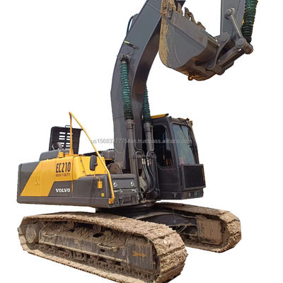 Использованный экскаватор VOLVO EC210 с оригинальным гидравлическим клапаном и рабочими часами 0-2000