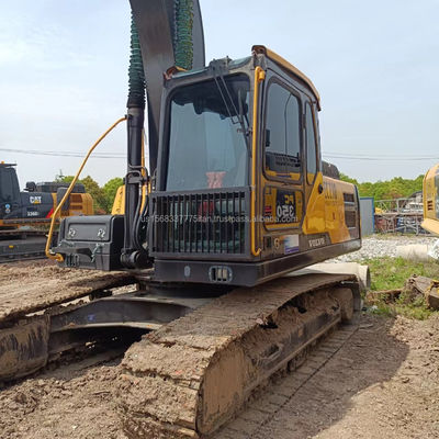 Использованный экскаватор VOLVO EC210 с оригинальным гидравлическим клапаном и рабочими часами 0-2000