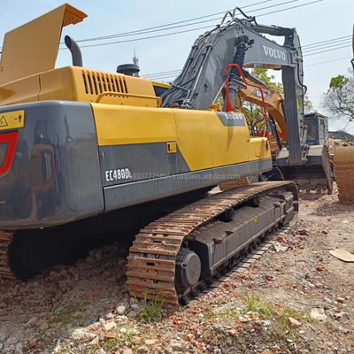 Использованный экскаватор VOLVO EC480DL с емкостью ведра 3,8 М3 и оригинальным гидравлическим цилиндром