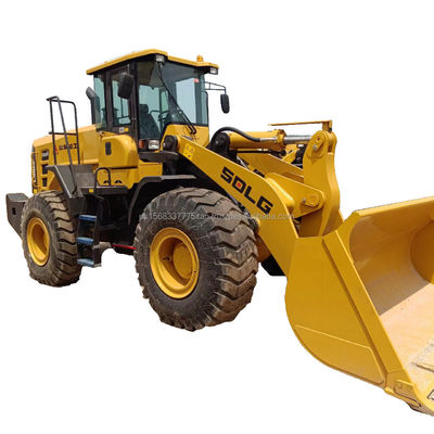 Сделано SDLG 956F Использованный погрузчик 2016 года и отличная производительность для строительного оборудования