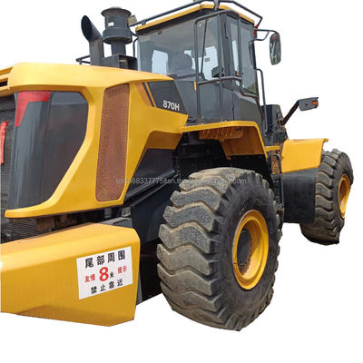 LiuGong LG 870H Подержанный погрузчик В хорошем состоянии Погрузчик Подержанное строительное оборудование