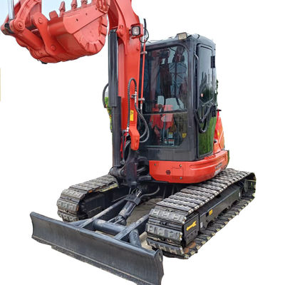 Бесплатная доставка 25 кВт Kubota KX U55 Китайский малый микроскапатель EPA тонны 5,5 тонны мини экскаватор