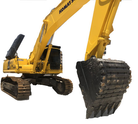 Япония Использованный гидравлический экскаватор Komatsu PC450 45 тонн с емкостью ведра 2M3