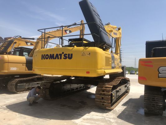 Япония Использованный гидравлический экскаватор Komatsu PC450 45 тонн с емкостью ведра 2M3