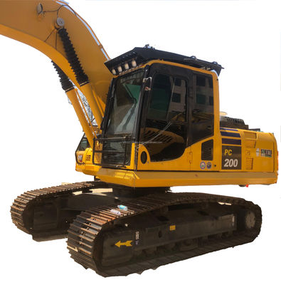 Япония использует Komatsu PC200 гидравлический экскаватор с превосходным двигателем 195 кВт