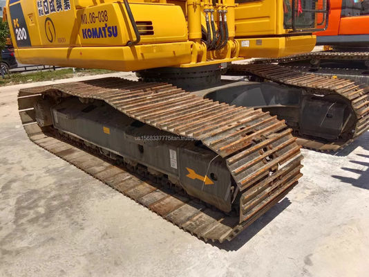 20тонный экскаватор Komatsu PC200 Япония Использованный гидравлический экскаватор с расходом