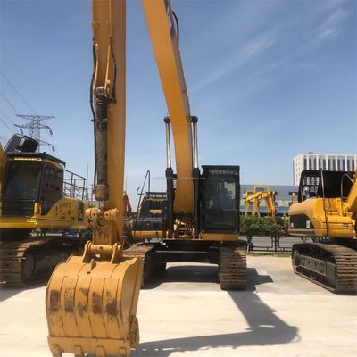 Использованный экскаватор Caterpillar 330 30тонная тяжелая машина для копания с мощностью 156 кВт 30000 кг