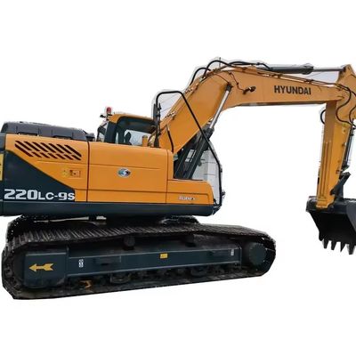 Подержанный экскаватор Hyundai 220 220LC-9S с гидравлическим насосом емкостью 1,5 м3