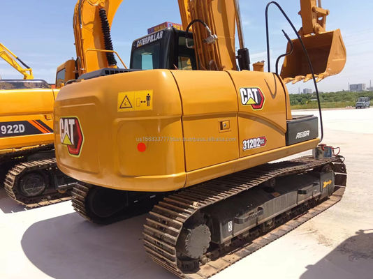 Низкие рабочие часы CAT 312D2GC Использованный экскаватор с двигателем CAT и отличным состоянием