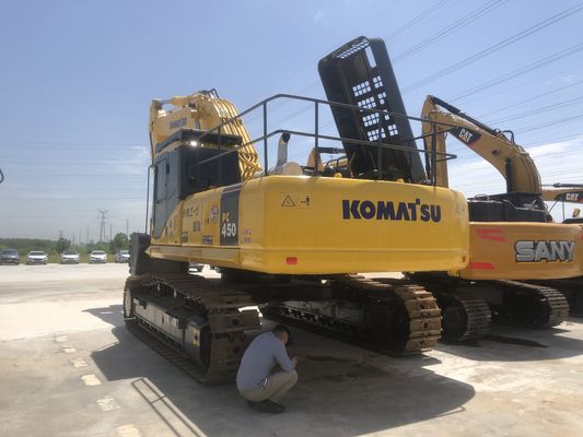 Использованный оригинальный экскаватор Komatsu PC450 Япония Гидравлический экскаватор с 45 тоннами