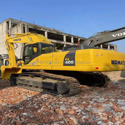 Шанхайская Экскаватор Komatsu PC400-7 Кавальная машина с оригинальным гидравлическим насосом