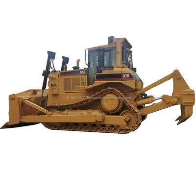 Использованный бульдозер Cat D7R с оригинальным гидравлическим цилиндром 23400 KG строительная машина