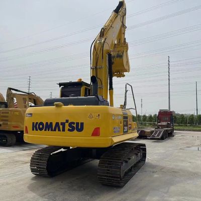 Подержанная Япония Оригинальный экскаватор Komatsu PC200 20 тонн в хорошем состоянии 2016 год