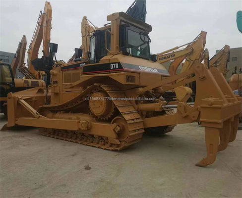 Импортированный использованный бульдозер Cat D7R