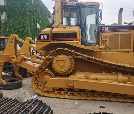 Импортированный использованный бульдозер Cat D7R