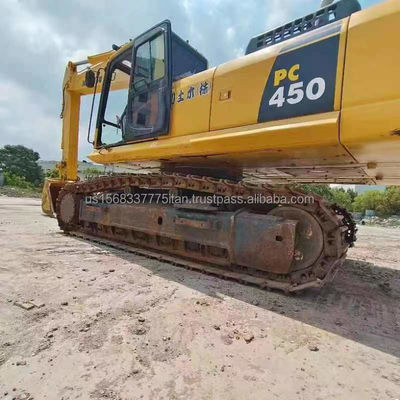 Оригинальный гидравлический клапан 45тонные подержанные экскаваторы Komatsu PC450 с большим и безопасным