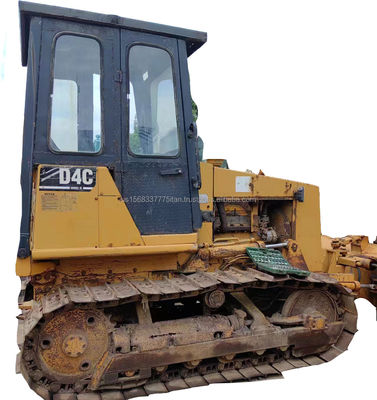Использованный бульдозер CAT D4C для землеустроительного оборудования в отличном состоянии